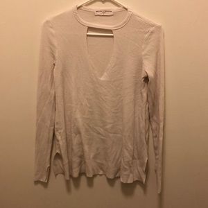 Urban outfitters cut out cleavage sweater XS